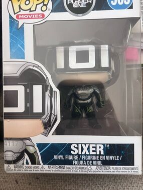 Funko Pop! 503. Ready Player One Sixer Vinyl Figure - Black, Silver, Green